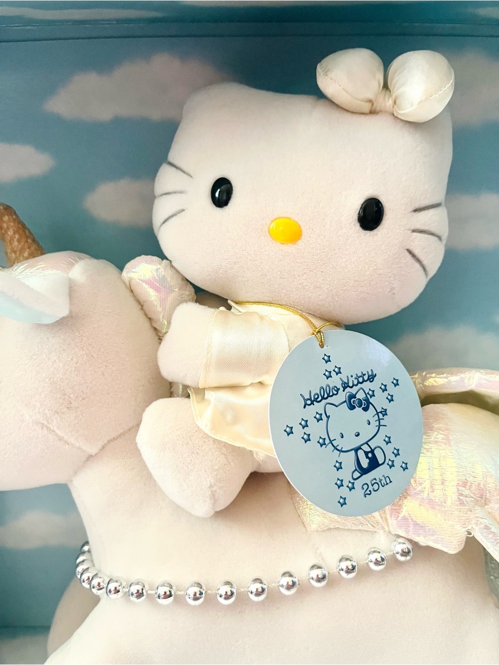 Vintage 1999 Sanrio Hello Kitty 25th Anniversary Limited Edition Plush
